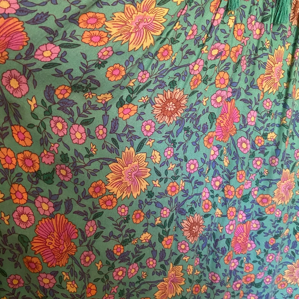 Spell Floral Blue and Pink Maxi Dress - Picture 11 of 11